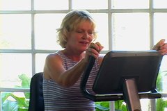 Mature Woman Working Out