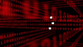 Animation of binary coding, keyboard over data processing. Global digital interface, networks, computing and data processing concept digitally generated video. - Powered by Shutterstock - Get 15% off with code: PIKWIZARD15
