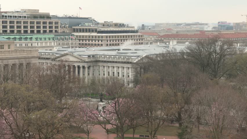 Washington, DC - March 13, 2023 : U.S. Treasury