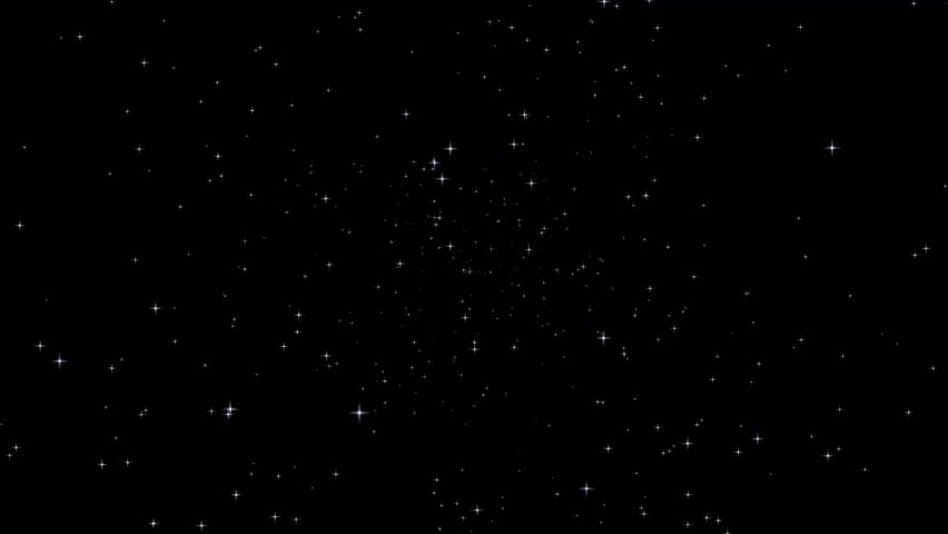 Flying Through The Stars On Dark Blue Sky. Space Background.
 Royalty-Free Stock Footage #1101386311