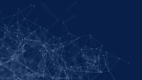 Blue line Digital network connection Graphics Motion background Blue network connection abstract background High quality footage 4K ProRes 422 - Powered by Shutterstock - Get 15% off with code: PIKWIZARD15