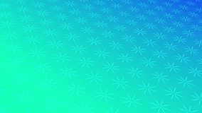 animated abstract pattern with geometric elements in blue tones gradient background
