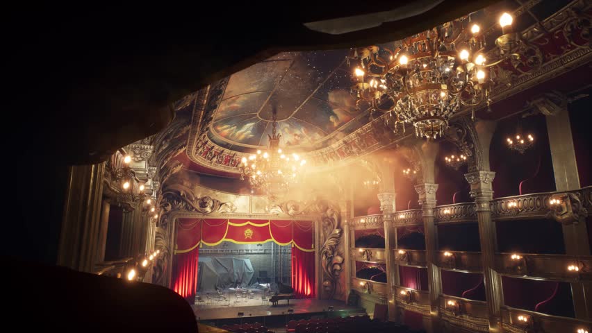 Opera House, wide view, Background 3D Animation Rendering CGI 4K | Shutterstock HD Video #1101444193