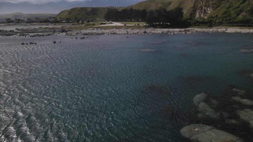 Exploring the rocky, reefy coastline of Kaikoura New Zealand