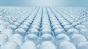 3d animation of white serum, cream, and lotion drops into skin cells for UV protection, Ultraviolet shield reflection. repair skin care concept - Powered by Shutterstock - Get 15% off with code: PIKWIZARD15