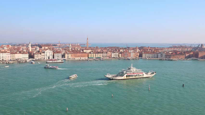The Venice, view of San Marco basin, Italy, Europe.