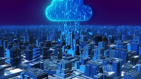 Data transfer concept on cloud and cloud computing network - Powered by Shutterstock - Get 15% off with code: PIKWIZARD15