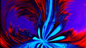 Abstract background of beautiful unique colorful fluid marble movement. Marble liquid waves, water ripples, waves, colorful liquid paint. Beautiful fluid art 3D Abstract Unique marble video. 4K
