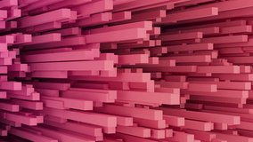 Geometric cube background with square shapes, seamless looping animated architectural on red background, 3d motion design. Vertical size video. - Powered by Shutterstock - Get 15% off with code: PIKWIZARD15