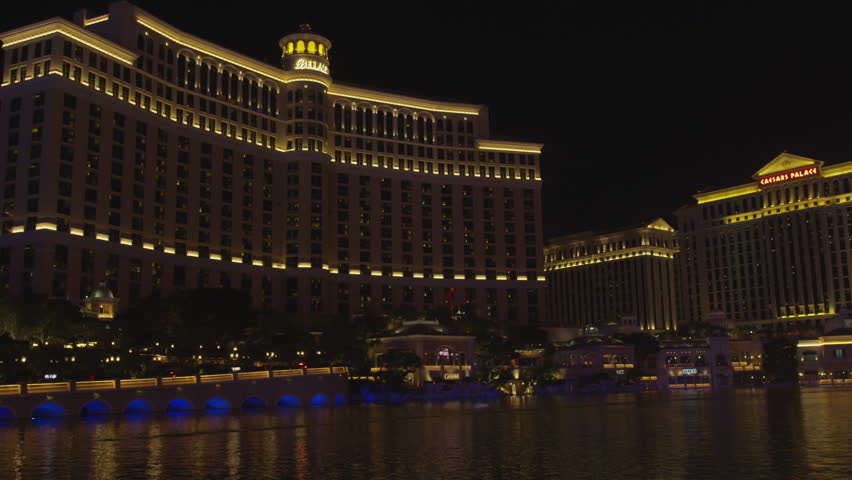 Time Lapse of a Light and Water Production in Las Vegas | Shutterstock HD Video #1101587333