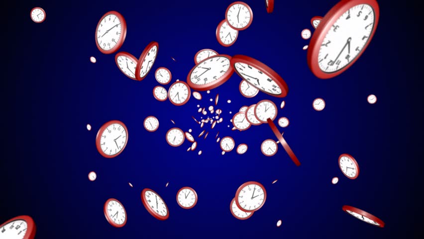 Falling Clocks Animation, Technology Background, Loop
 | Shutterstock HD Video #1101609501