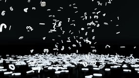 Numbers Background 3D Video Animation - Powered by Shutterstock - Get 15% off with code: PIKWIZARD15