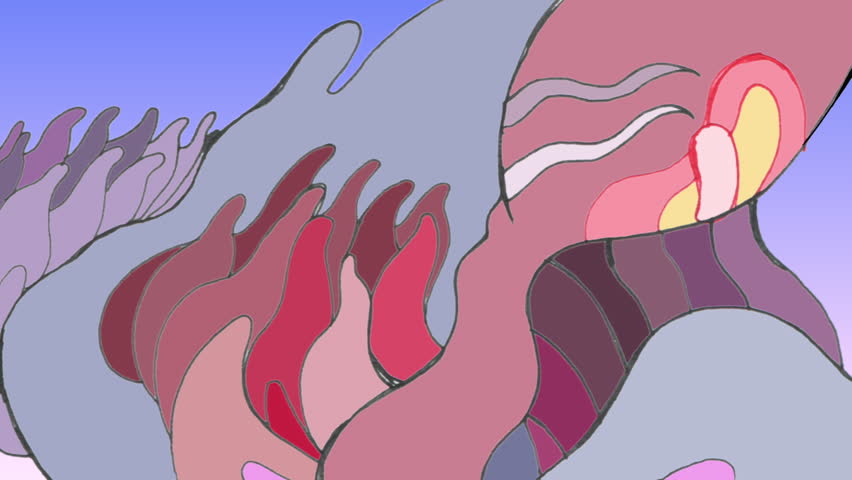 Surreal dream of morphing hands, jellyfish, and eyeballs.