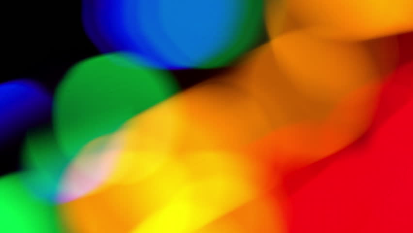 Light bokeh with out of focus camera
