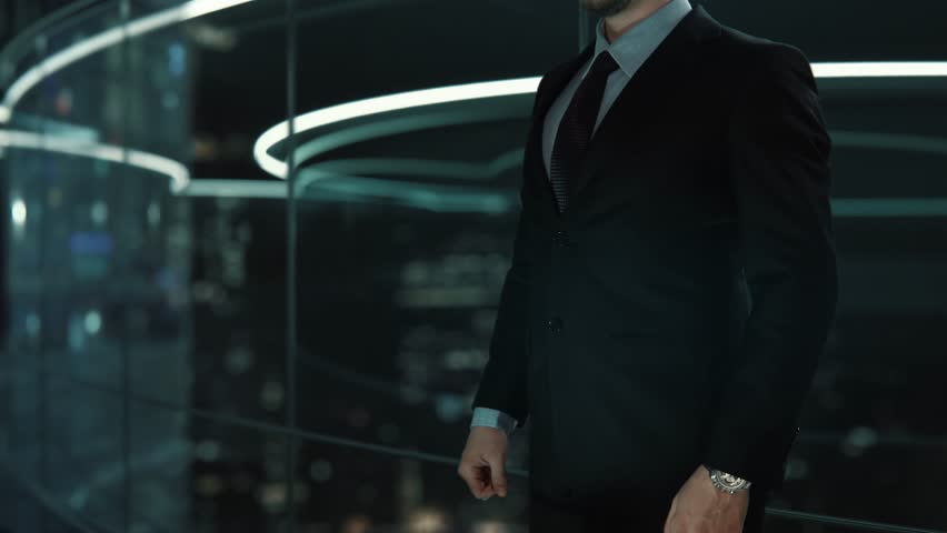 Businessman with Generative AI hologram concept Royalty-Free Stock Footage #1101659705