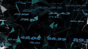 Animation of financial data processing over connections. Global business, finances, computing and data processing concept digitally generated video. - Powered by Shutterstock - Get 15% off with code: PIKWIZARD15