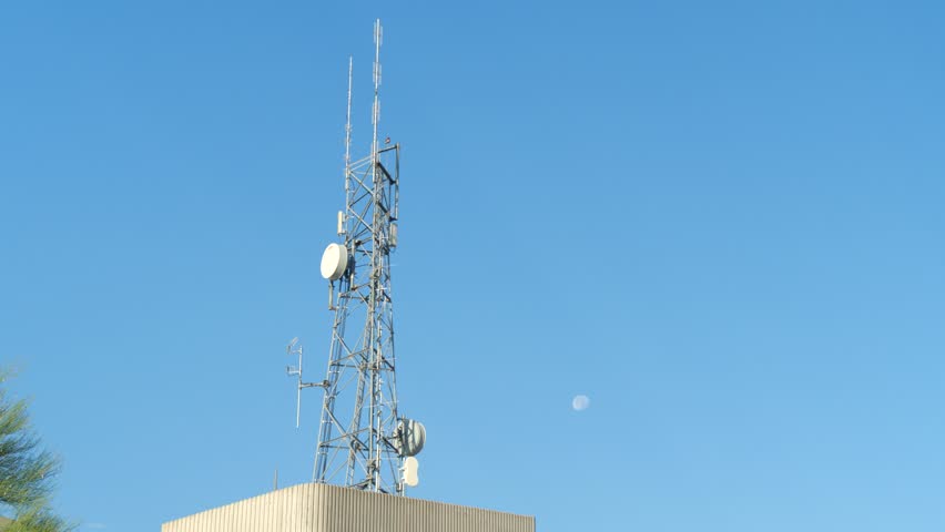 Police Station  building Antenna Tower