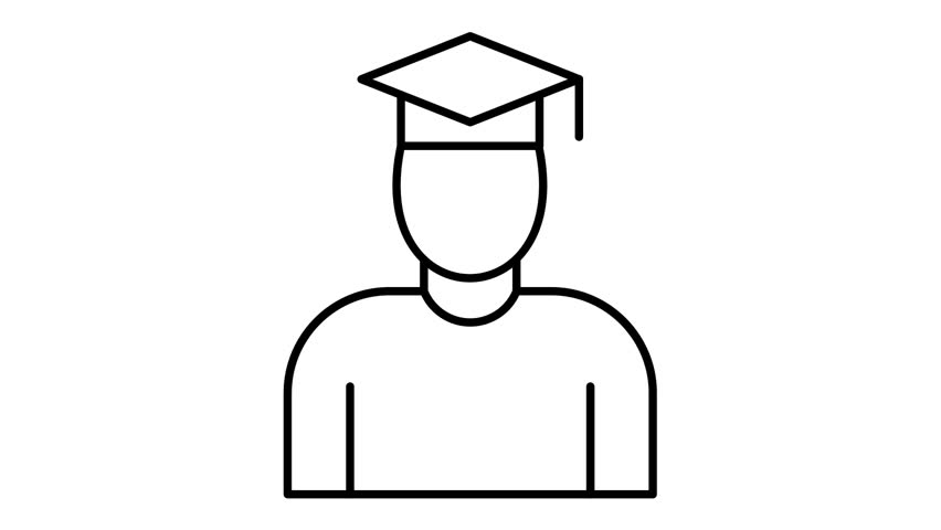 Vector Design Student Icon Style