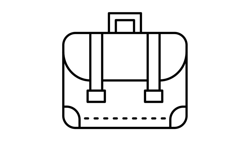 Vector Design Briefcase Icon Style