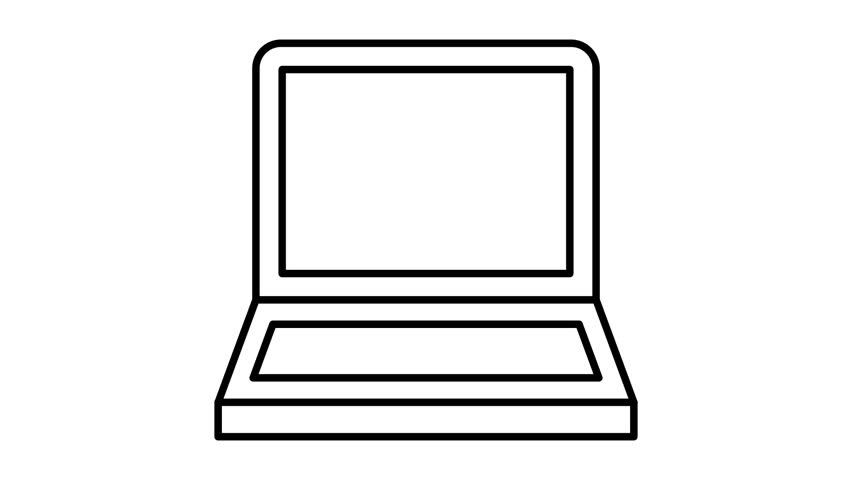 Vector Design Laptop Icon Style