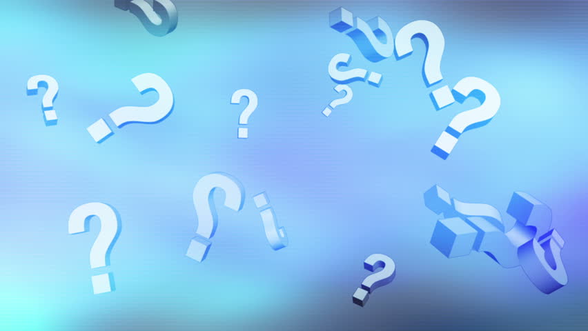  Twenty second looping question marks in blue soft abstract motion background  Royalty-Free Stock Footage #1101707857