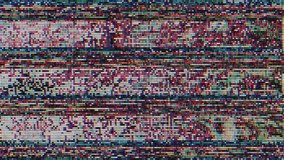 Television screen graphic design with glitchy elements and retro vibes, great for vintage and nostalgic content. High quality footage. 