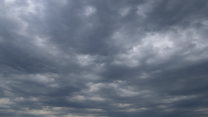 Dramatic sky with storm cloud on a cloudy day time lapse. | Shutterstock HD Video #1101729569