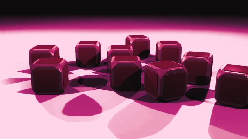 Red square particles animation loop | Shutterstock HD Video #1101738937