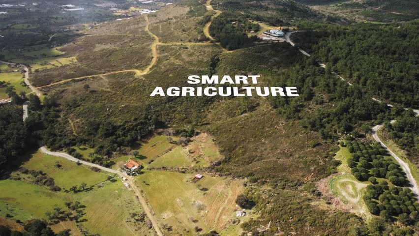 Agriculture smart farming technology - industry 4.0.Concept Harvesting and Planting with Technology and smart farming.  | Shutterstock HD Video #1101759615