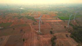 With advances in technology, wind turbines are becoming more efficient and cost-effective, making them a key component in the fight against climate change. electric power generation industry. Drone
