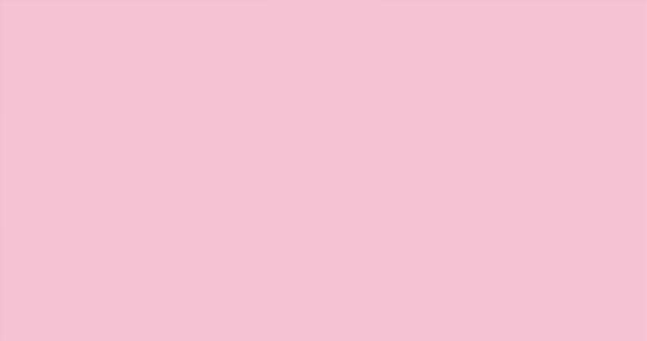 Animation of hearts icons and model on pink background. fashion and accessories background pattern concept digitally generated video.