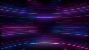Trendy pink and blue glowing neon lines cyberpunk technology motion background. - Powered by Shutterstock - Get 15% off with code: PIKWIZARD15