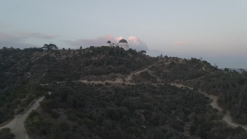 Aerial Drone 4K Griffith Park Los Angeles