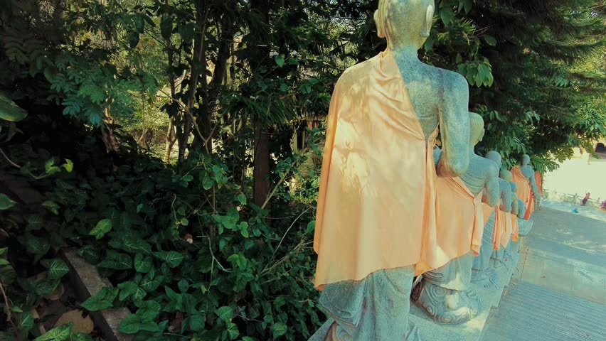 Temple closeup view in Xishuangbanna in Jinghong district, Yunnan in southwestern China