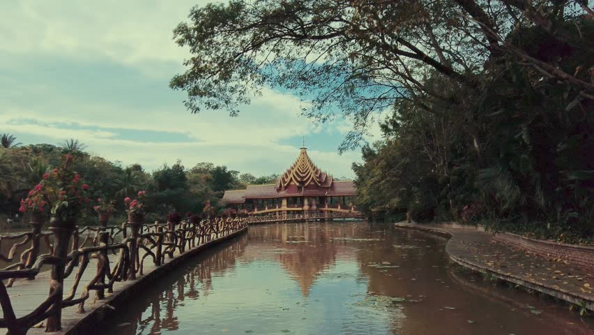 Manting Park of Xishuangbanna in Jinghong district, Yunnan in southwestern China