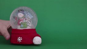 Frosty Friend: A Snowman Christmas Snow Globe - Powered by Shutterstock - Get 15% off with code: PIKWIZARD15