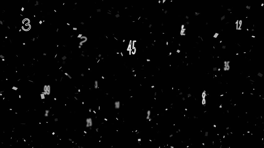 Animation of confetti falling over mathematical equations on black background. new year's eve party and celebration concept digitally generated video. - Powered by Shutterstock - Get 15% off with code: PIKWIZARD15