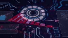 Covid-19 statistics and 6g text over round scanner and data processing on blue background. coronavirus covid-19 pandemic concept - Powered by Shutterstock - Get 15% off with code: PIKWIZARD15