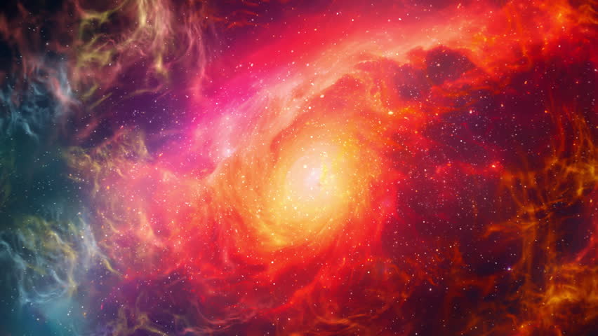 4k Supernova Birth. The Big Bang. Flying Through the Stars. Space Colorful Nebulas | Shutterstock HD Video #1101870929
