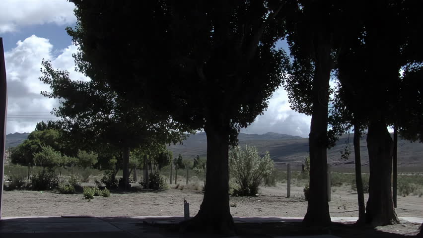 Old Truck Arriving at a Country House in Catamarca Province, Argentina.