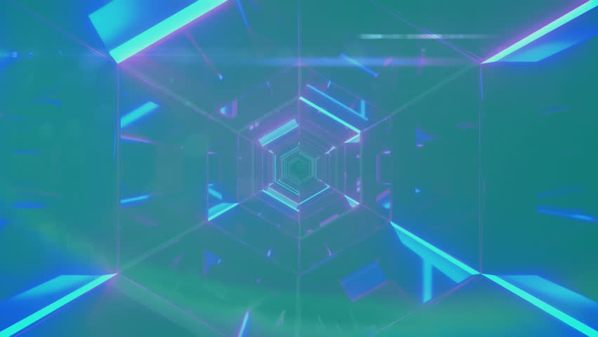 Animation of sale text and scope scanning over neon tunnel. global sales, retail, connections, digital interface, technology and networking concept digitally generated video. - Powered by Shutterstock - Get 15% off with code: PIKWIZARD15