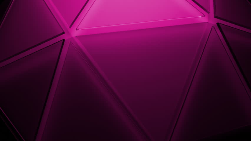 Rotating 3d figure with triangular parts. Design. 3D figure rotates in space. Round figure made of triangular corners | Shutterstock HD Video #1101885173