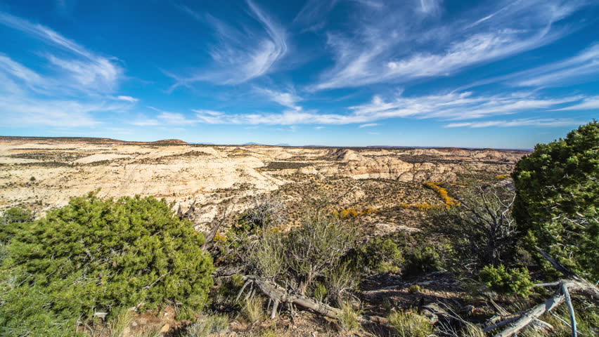 Time lapse scenic location in the United States