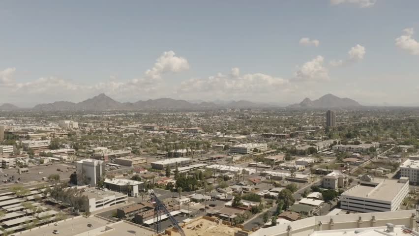 The Phoenix Skyline shot from mid town 