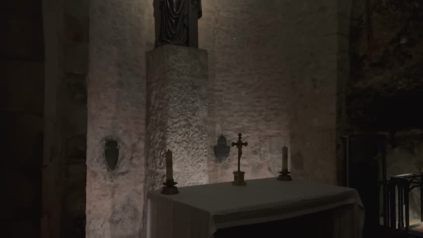 Church of the Holy Sepulchre in Jerusalem, Christ tomb site 4k, Israel 