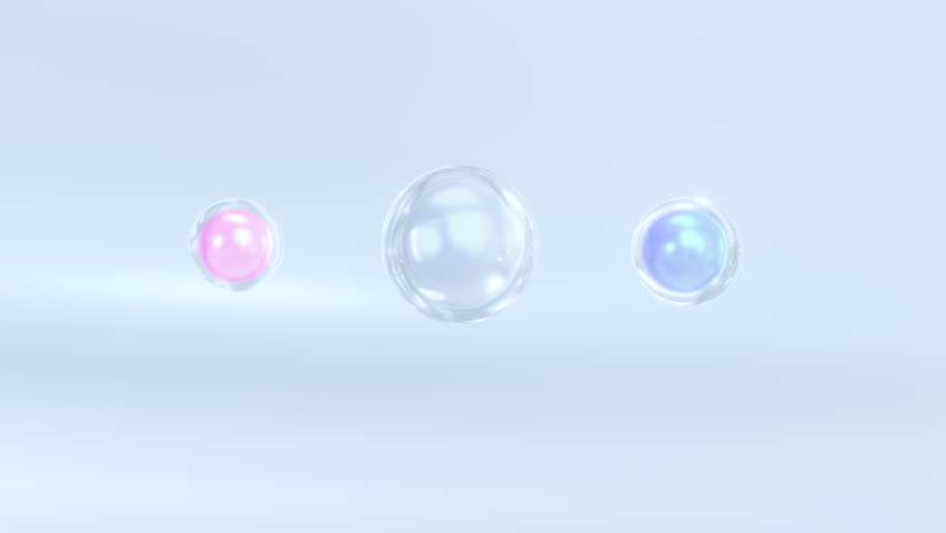Bubbles are combined to create a moisturizing agent. The components of a macro photograph combine to create a serum. animated 3D cosmetics. A metaball animation of changing liquid blobs. Royalty-Free Stock Footage #1102016861