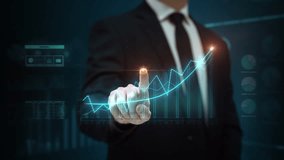 
Businessman Working on Holographic Interface Using Augmented Reality to Check Economic Data. Financial Diagrams Appearing. Virtual Reality - Powered by Shutterstock - Get 15% off with code: PIKWIZARD15