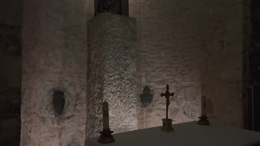 Church of the Holy Sepulchre in Jerusalem, Christ tomb site 4k, Israel 