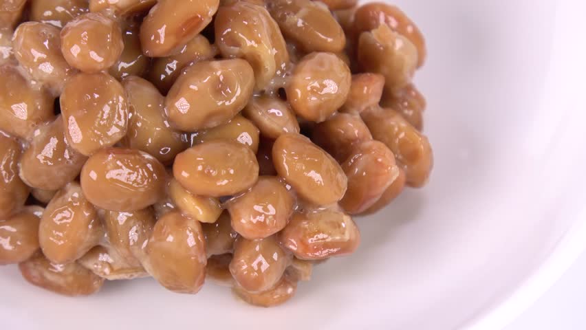 Japanese Natto, close up video clip Royalty-Free Stock Footage #1102076383