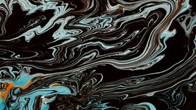 Abstract background of colorful beautiful fluid marble movement. abstract video of marble liquid waves, water ripples, colorful liquid paint. Beautiful fluid art 3D Abstract colorful marble. 4K